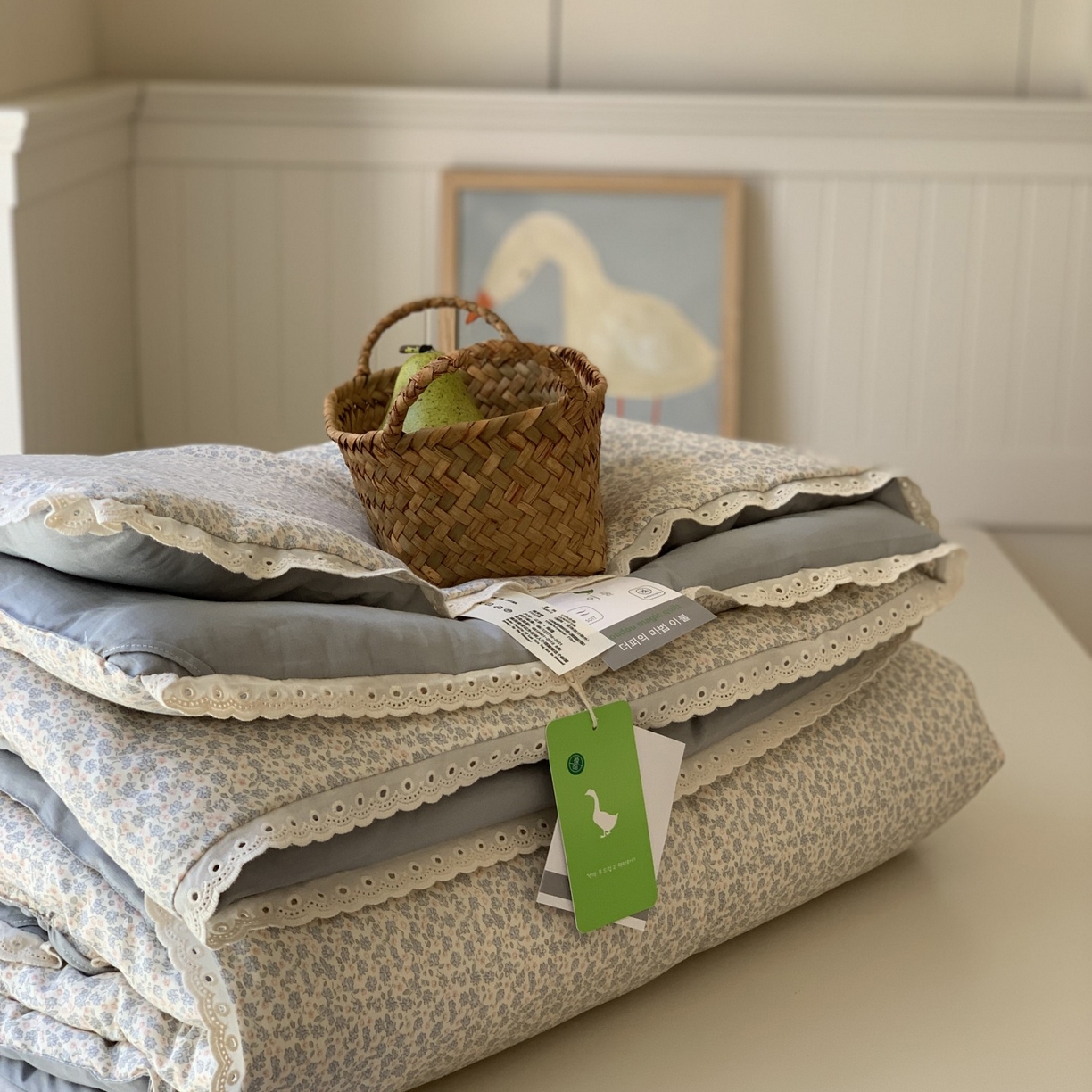 91家纺网 家纺一手货源 找家纺 汇庭 2025秋冬新品慕斯春秋被子被芯系列 蜜彩蓝