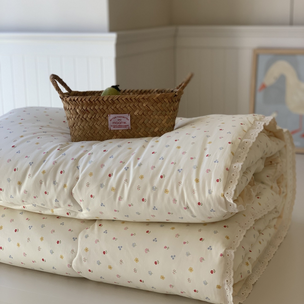 91家纺网 家纺一手货源 找家纺 汇庭 2025秋冬新品慕斯春秋被子被芯系列 甜甜小红黄