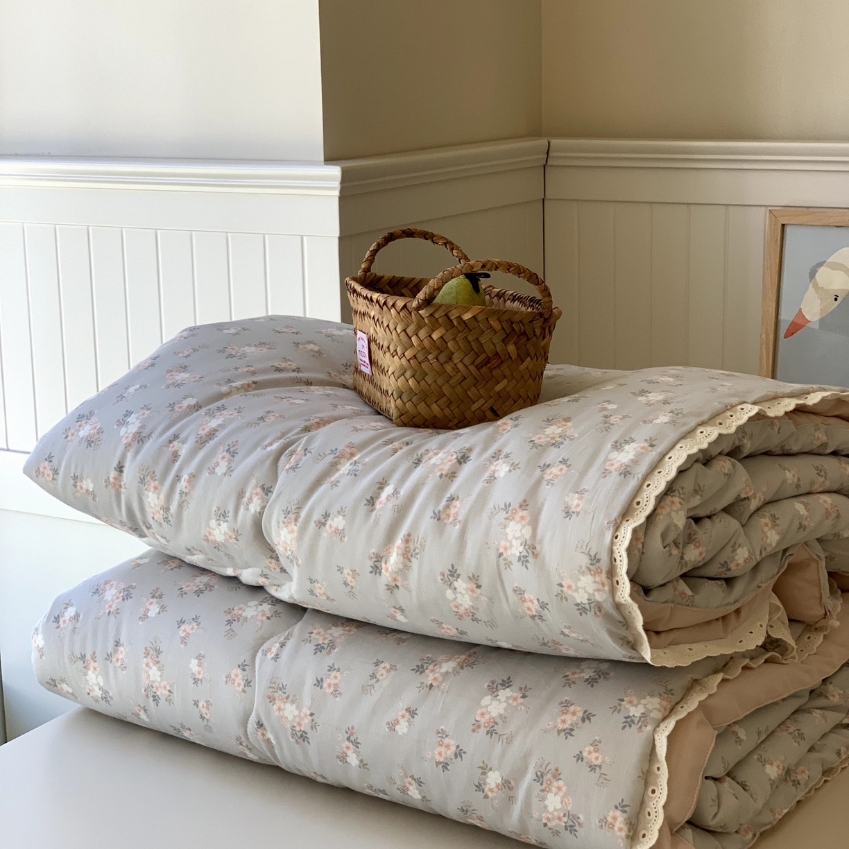 91家纺网 家纺一手货源 找家纺 汇庭 2025秋冬新品慕斯春秋被子被芯系列 奈雅