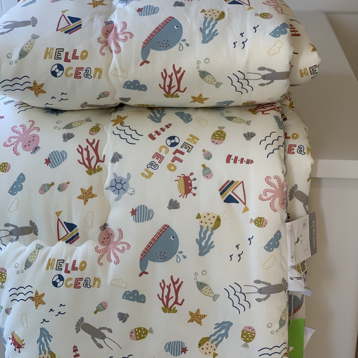 91家纺网 家纺一手货源 找家纺 汇庭 2025秋冬新品60s长绒棉单人豆豆冬被子被芯 八爪鱼