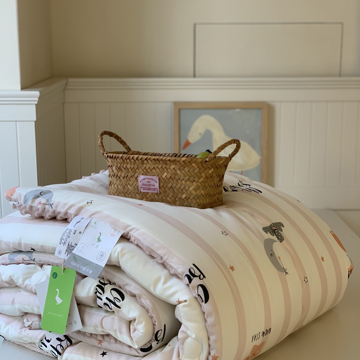 91家纺网 家纺一手货源 找家纺 汇庭 2025秋冬新品60s长绒棉单人豆豆冬被子被芯 星云象