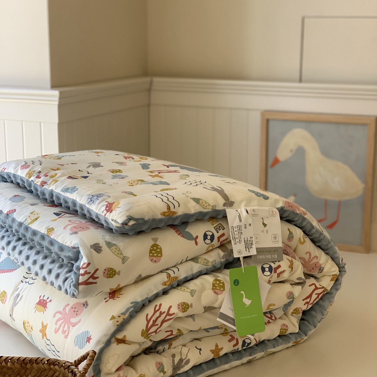 91家纺网 家纺一手货源 找家纺 （总）汇庭 2025秋冬新品60s长绒棉单人豆豆冬被子被芯