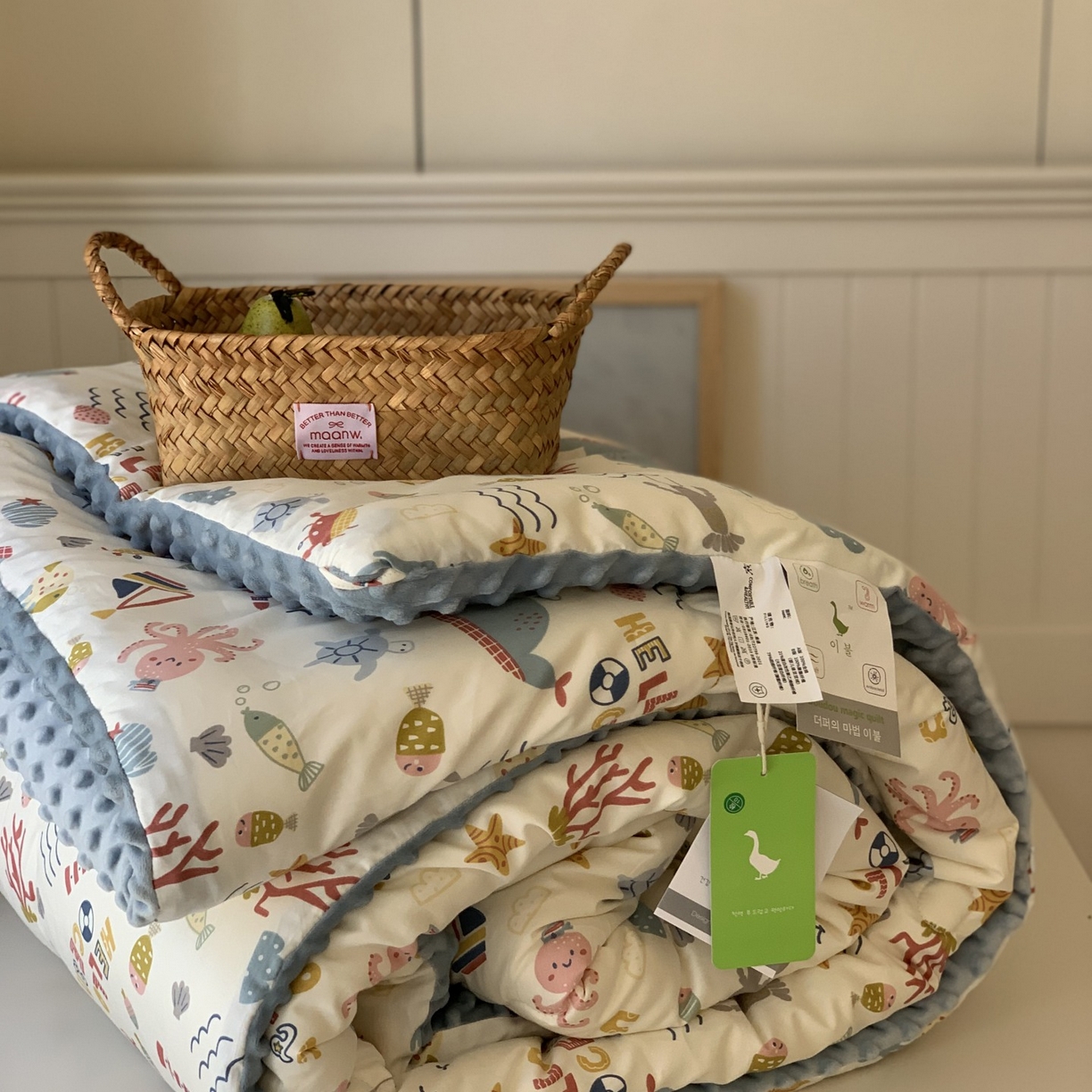 91家纺网 家纺一手货源 找家纺 （总）汇庭 2025秋冬新品60s长绒棉单人豆豆冬被子被芯