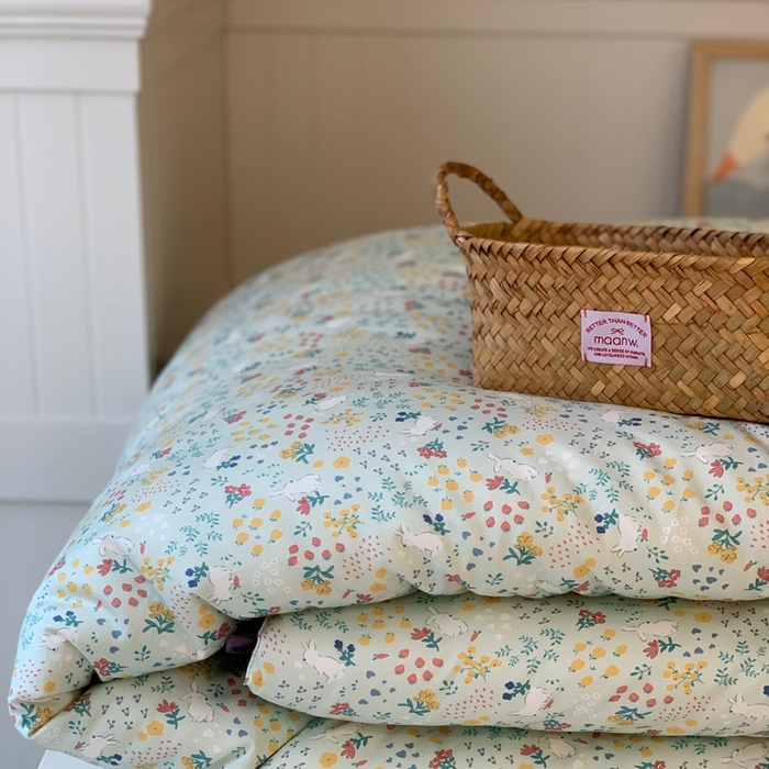 91家纺网 家纺一手货源 找家纺 汇庭 2025新款美棉春秋被被子被芯系列 百香果