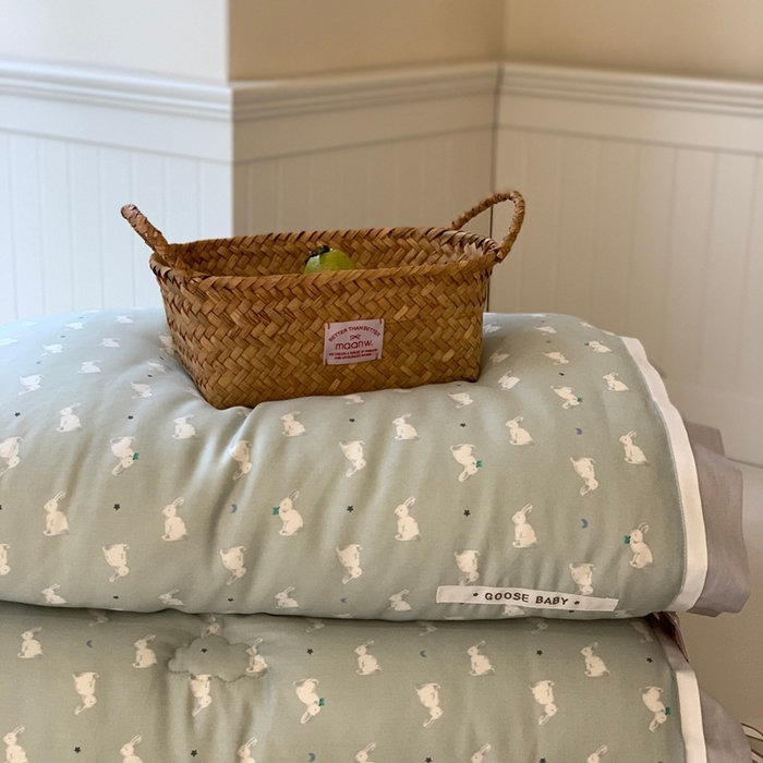 91家纺网 家纺一手货源 找家纺 汇庭 2025新款美棉春秋被被子被芯系列 萝莉兔