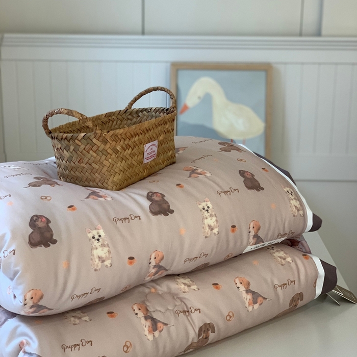 91家纺网 家纺一手货源 找家纺 汇庭 2025新款美棉春秋被被子被芯系列 贝塔狗