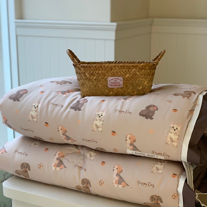 91家纺网 家纺一手货源 找家纺 汇庭 2025新款美棉春秋被被子被芯系列 贝塔狗