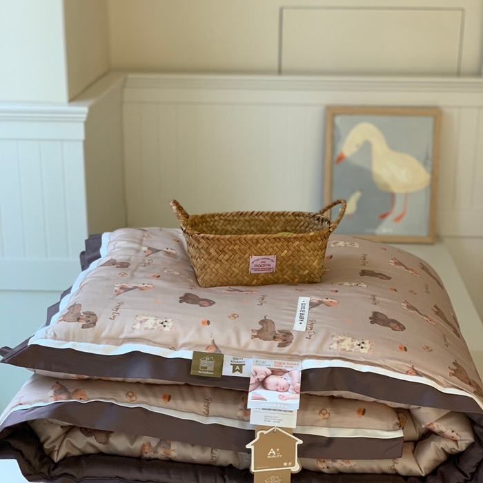 91家纺网 家纺一手货源 找家纺 汇庭 2025新款美棉春秋被被子被芯系列 贝塔狗