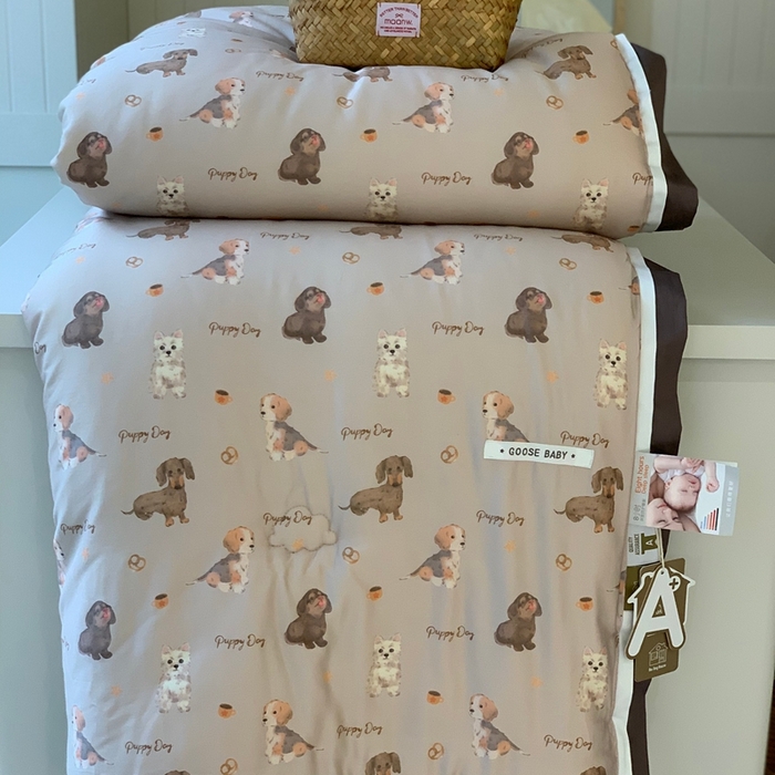 91家纺网 家纺一手货源 找家纺 汇庭 2025新款美棉春秋被被子被芯系列 贝塔狗