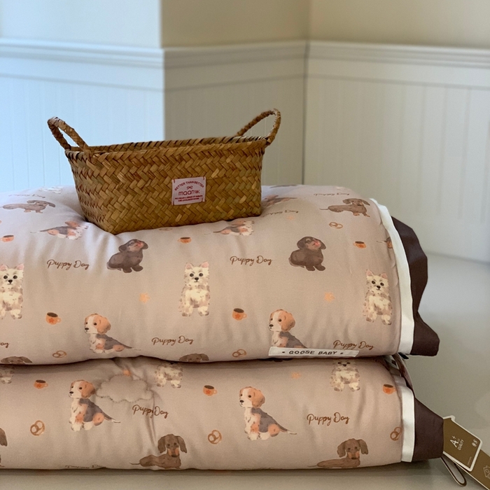 91家纺网 家纺一手货源 找家纺 汇庭 2025新款美棉春秋被被子被芯系列 贝塔狗