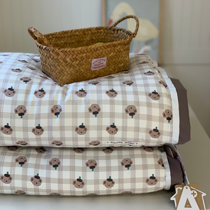 91家纺网 家纺一手货源 找家纺 汇庭 2025新款美棉春秋被被子被芯系列 舒克小熊