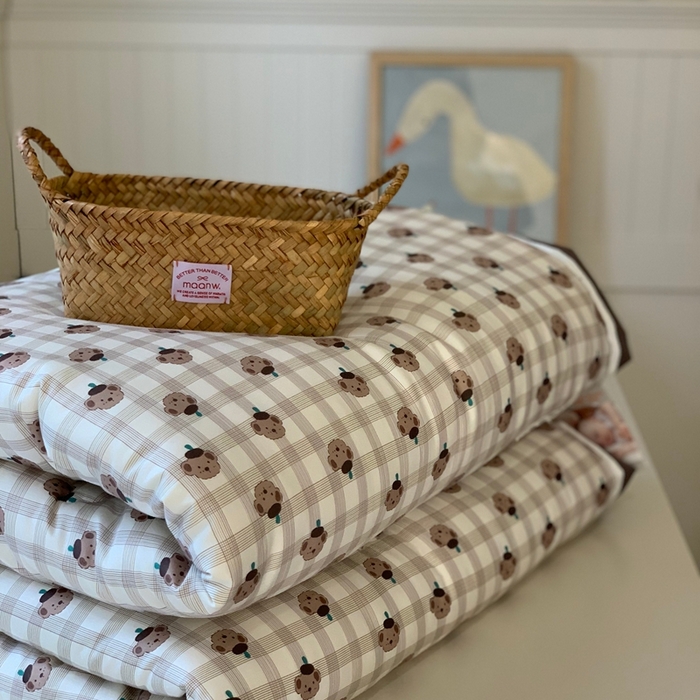 91家纺网 家纺一手货源 找家纺 汇庭 2025新款美棉春秋被被子被芯系列 舒克小熊