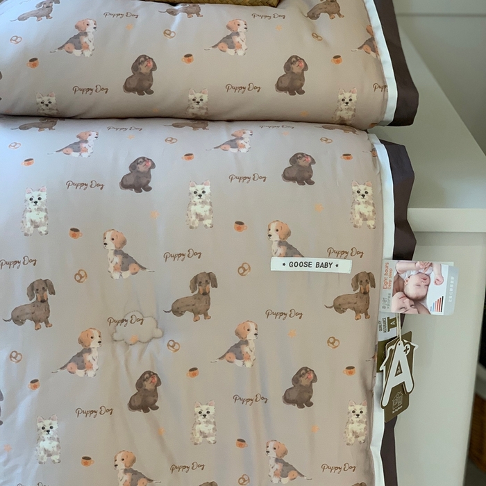 91家纺网 家纺一手货源 找家纺 汇庭 2025新款美棉春秋被被子被芯系列 贝塔狗