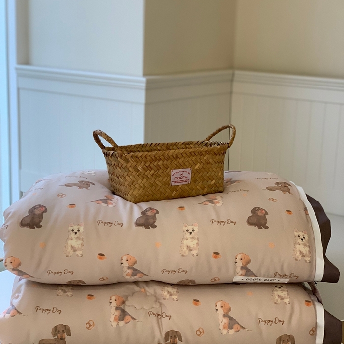 91家纺网 家纺一手货源 找家纺 汇庭 2025新款美棉春秋被被子被芯系列 贝塔狗