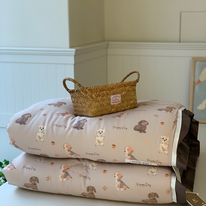 91家纺网 家纺一手货源 找家纺 汇庭 2025新款美棉春秋被被子被芯系列 贝塔狗