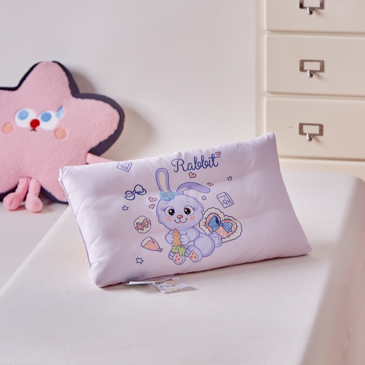 91家纺网 家纺一手货源 找家纺 暖羽屋羽绒馆 2025新款天丝儿童羽绒被鹅绒丝被芯1.5米儿童学生羽绒被 羽毛被冬被 春秋羽绒被子 鸿运兔