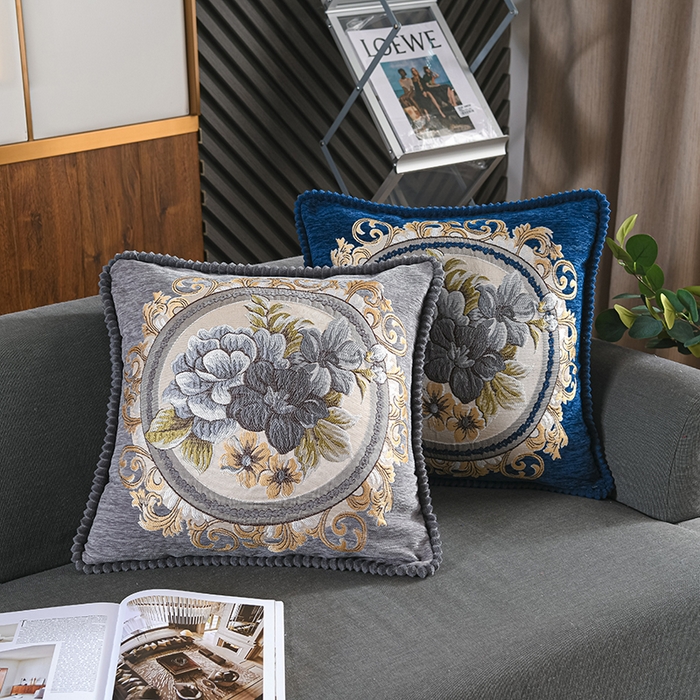 91家纺网 家纺一手货源 找家纺 （总）仁宇枕业 2025新款新品爆款欧式雪尼尔抱枕头靠垫腰靠特价处理赠品礼品枕头枕芯