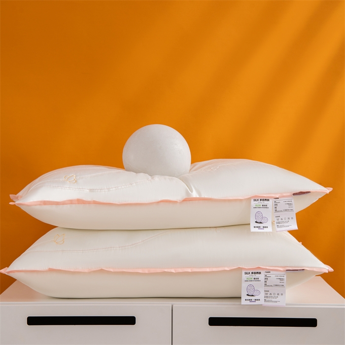 91家纺网 家纺一手货源 找家纺 （总）仁宇枕业 2025新款新品柔赛丝枕头多培养肤蚕丝蛋白舒适枕头枕芯