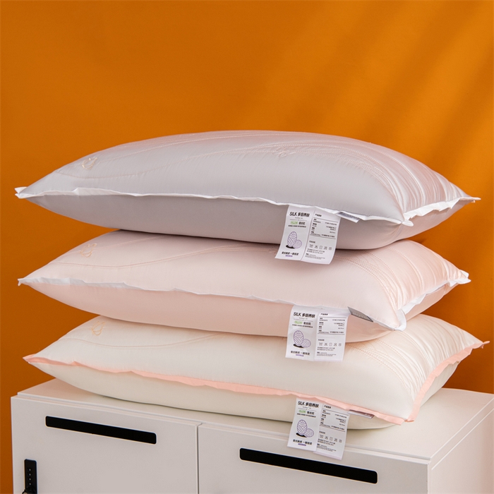 91家纺网 家纺一手货源 找家纺 （总）仁宇枕业 2025新款新品柔赛丝枕头多培养肤蚕丝蛋白舒适枕头枕芯
