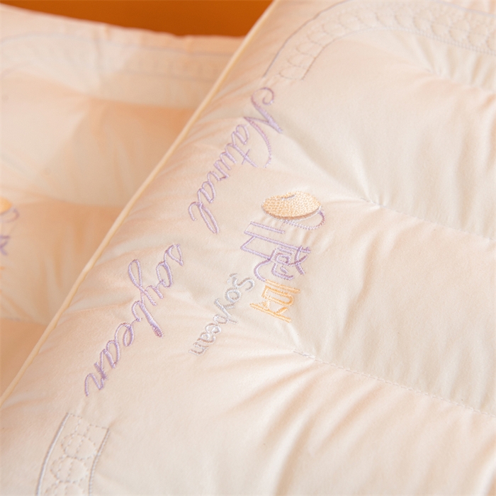 91家纺网 家纺一手货源 找家纺 （总）仁宇枕业 2025新款枕芯A类全棉大豆定型低枕头云感大豆低枕头枕芯