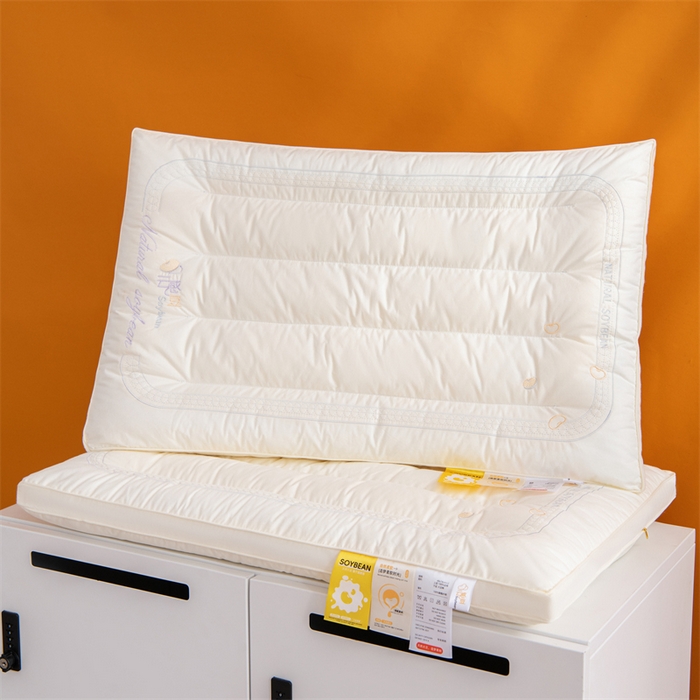 91家纺网 家纺一手货源 找家纺 （总）仁宇枕业 2025新款枕芯A类全棉大豆定型低枕头云感大豆低枕头枕芯