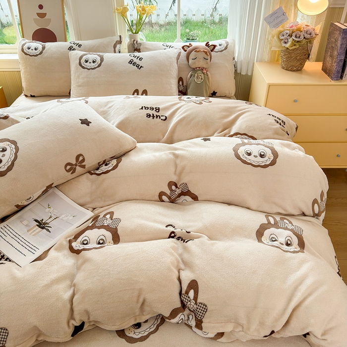 91家纺网 家纺一手货源 找家纺 乐居坊 2025新款家用高克重学生宿舍床牛奶绒套件单品【提供买家秀】加 QQ群 286712643 大明星