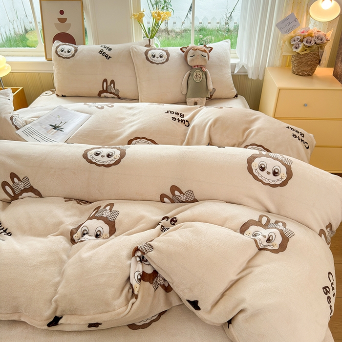 91家纺网 家纺一手货源 找家纺 乐居坊 2025新款家用高克重学生宿舍床牛奶绒套件单品【提供买家秀】加 QQ群 286712643 大明星