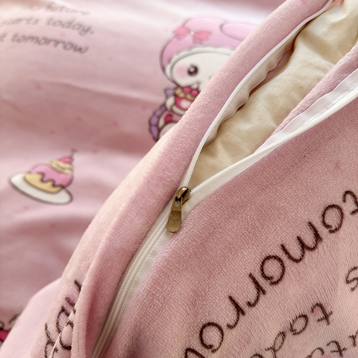 91家纺网 家纺一手货源 找家纺 乐居坊 2025新款家用高克重学生宿舍床牛奶绒套件单品【提供买家秀】加 QQ群 286712643 粉乐蒂