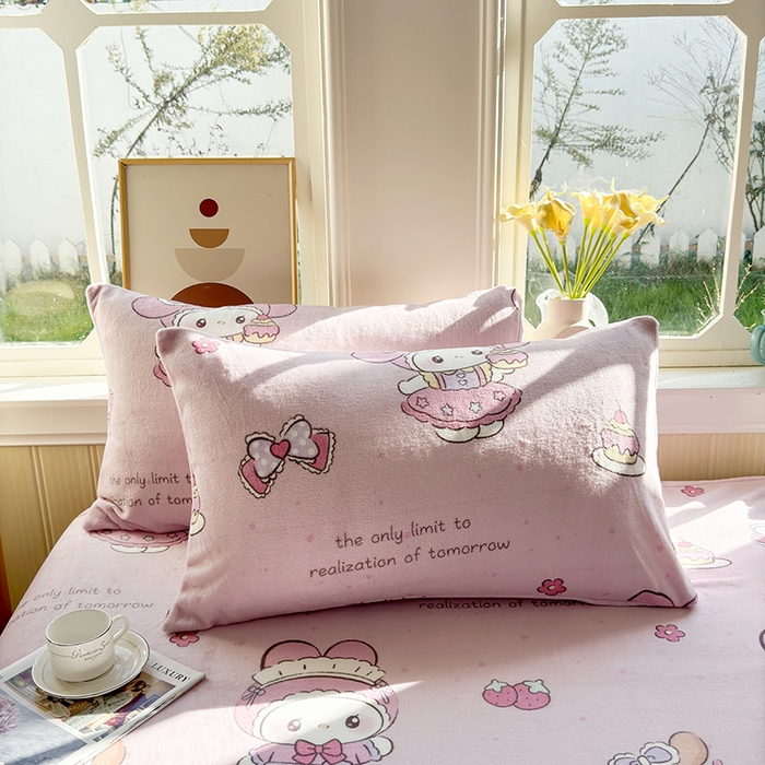 91家纺网 家纺一手货源 找家纺 乐居坊 2025新款家用高克重学生宿舍床牛奶绒套件单品【提供买家秀】加 QQ群 286712643 粉乐蒂