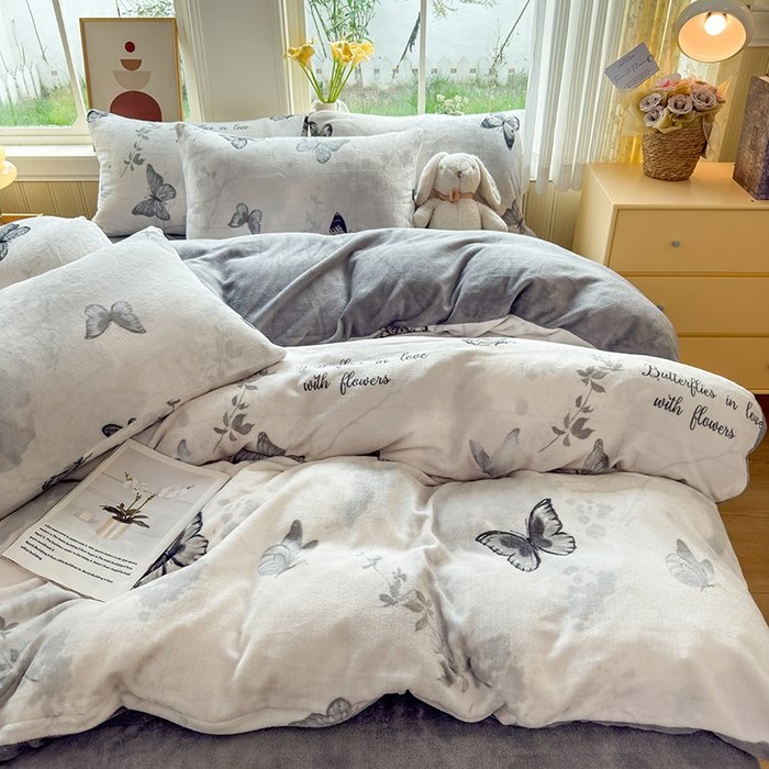 91家纺网 家纺一手货源 找家纺 乐居坊 2025新款家用高克重学生宿舍床牛奶绒套件单品【提供买家秀】加 QQ群 286712643 幻影