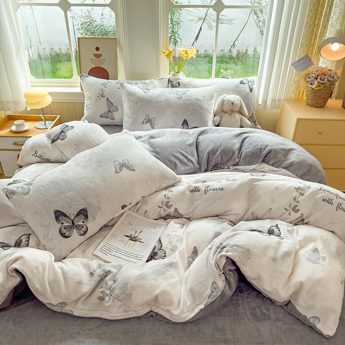 91家纺网 家纺一手货源 找家纺 乐居坊 2025新款家用高克重学生宿舍床牛奶绒套件单品【提供买家秀】加 QQ群 286712643 幻影