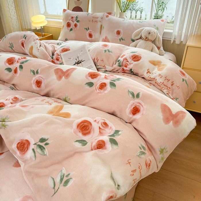 91家纺网 家纺一手货源 找家纺 乐居坊 2025新款家用高克重学生宿舍床牛奶绒套件单品【提供买家秀】加 QQ群 286712643 洛克庄园