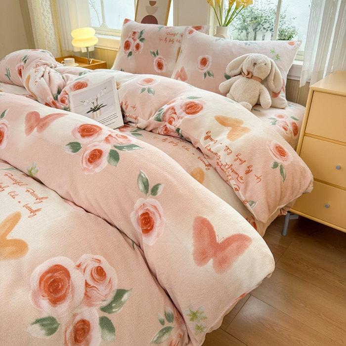 91家纺网 家纺一手货源 找家纺 乐居坊 2025新款家用高克重学生宿舍床牛奶绒套件单品【提供买家秀】加 QQ群 286712643 洛克庄园