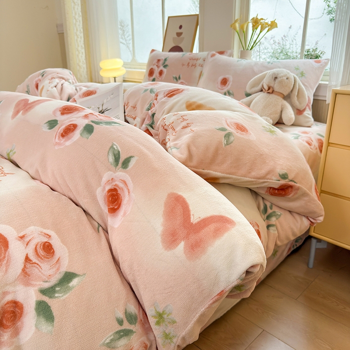 91家纺网 家纺一手货源 找家纺 乐居坊 2025新款家用高克重学生宿舍床牛奶绒套件单品【提供买家秀】加 QQ群 286712643 洛克庄园