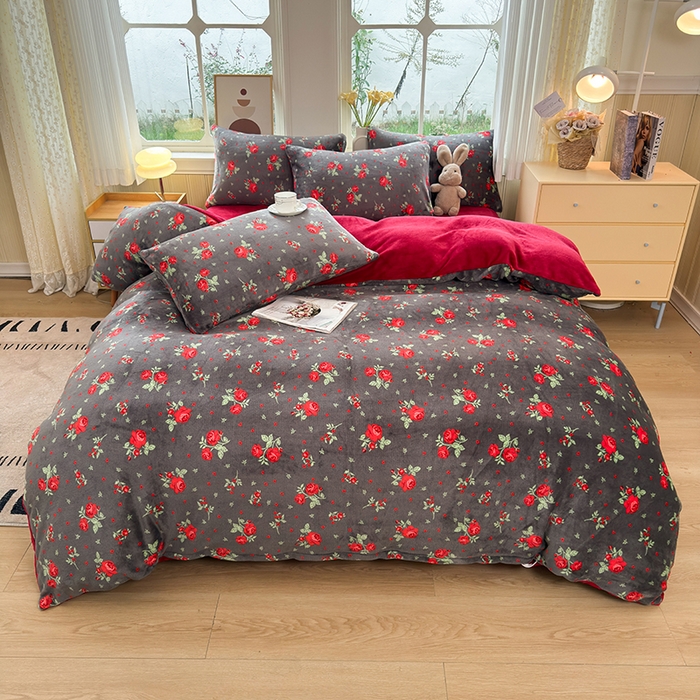 91家纺网 家纺一手货源 找家纺 乐居坊 2025新款家用高克重学生宿舍床牛奶绒套件单品【提供买家秀】加 QQ群 286712643 秘境丽世