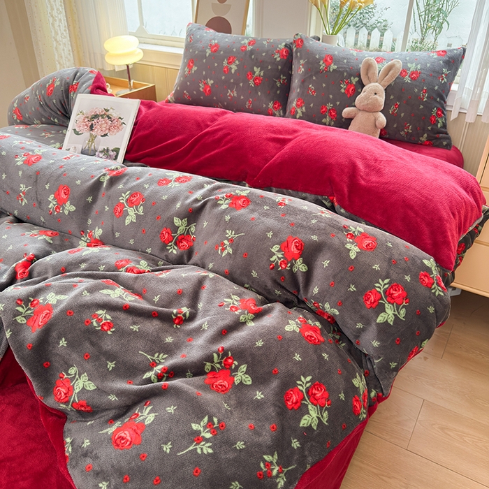 91家纺网 家纺一手货源 找家纺 乐居坊 2025新款家用高克重学生宿舍床牛奶绒套件单品【提供买家秀】加 QQ群 286712643 秘境丽世