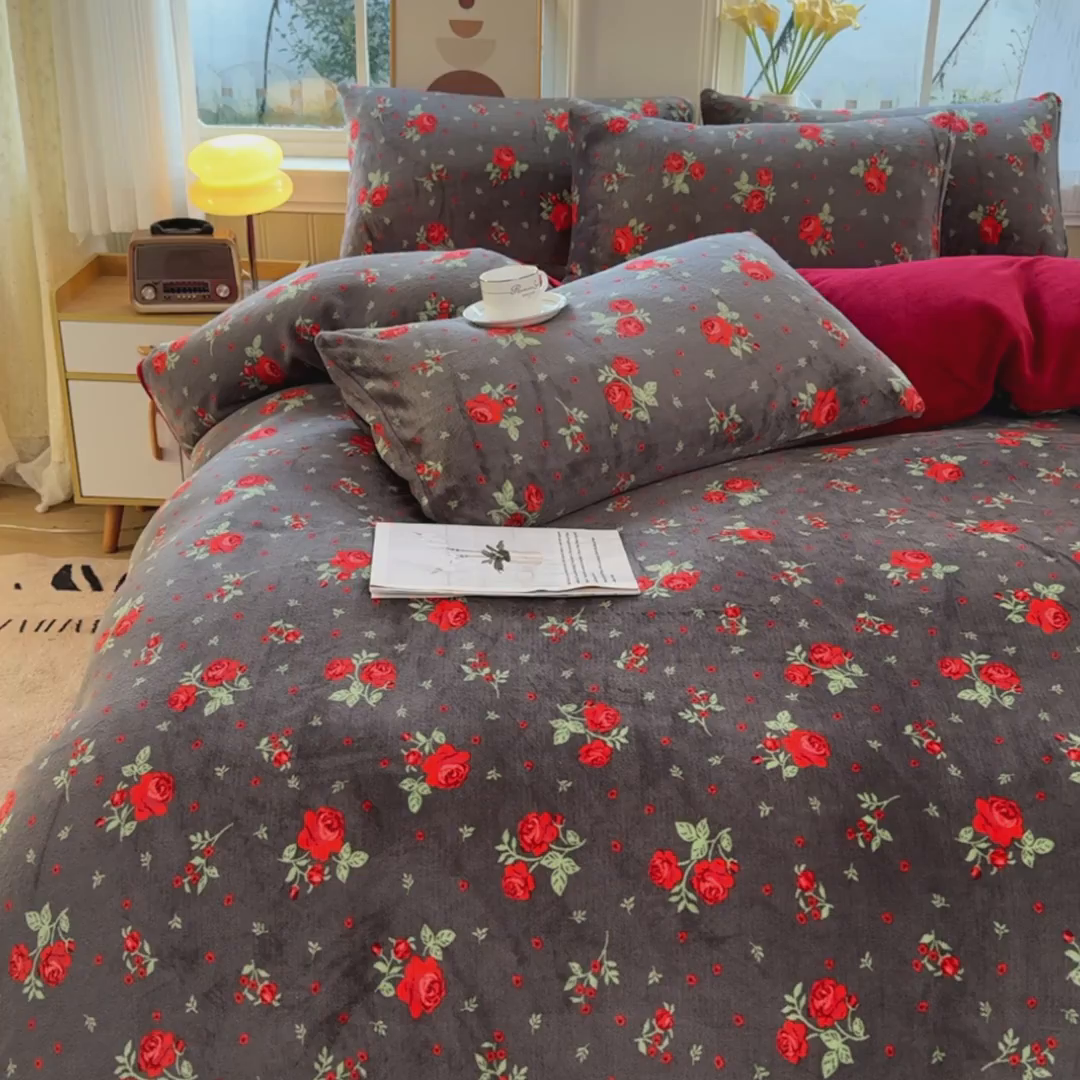 91家纺网 家纺一手货源 找家纺 乐居坊 2025新款家用高克重学生宿舍床牛奶绒套件单品【提供买家秀】加 QQ群 286712643 秘境丽世