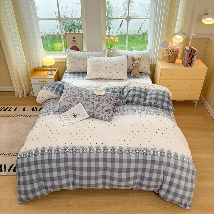 91家纺网 家纺一手货源 找家纺 乐居坊 2025新款家用高克重学生宿舍床牛奶绒套件单品【提供买家秀】加 QQ群 286712643 香格里拉