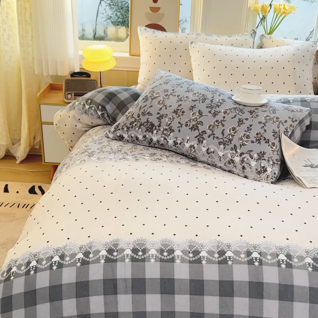 91家纺网 家纺一手货源 找家纺 乐居坊 2025新款家用高克重学生宿舍床牛奶绒套件单品【提供买家秀】加 QQ群 286712643 香格里拉