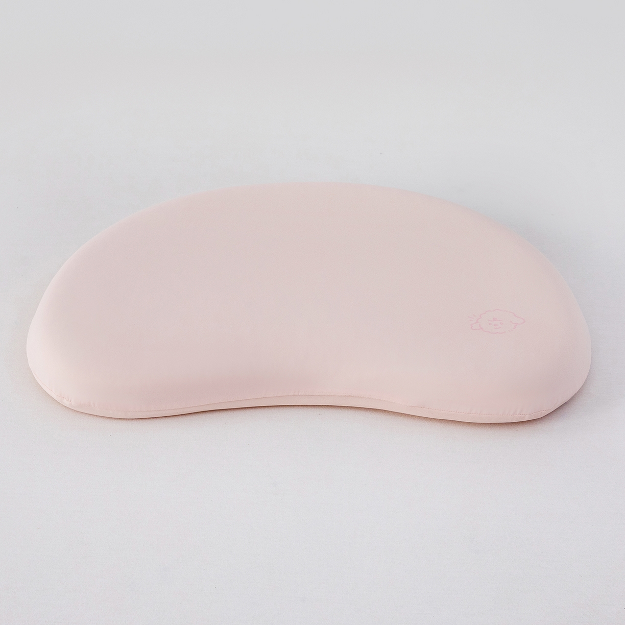 91家纺网 家纺一手货源 找家纺 贵夫人 2025新款4D可水洗儿童硅胶枕  枕头枕芯 粉色3cm一对简易