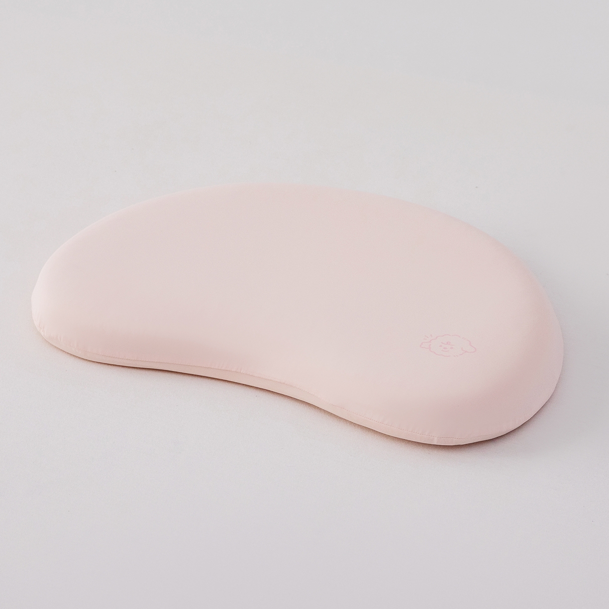 91家纺网 家纺一手货源 找家纺 贵夫人 2025新款4D可水洗儿童硅胶枕  枕头枕芯 粉色7cm一对简易