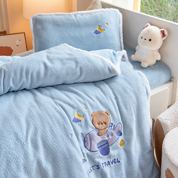 91家纺网 家纺一手货源 找家纺 （总）御棉坊 2025新款艾尼绒多功能两用被套