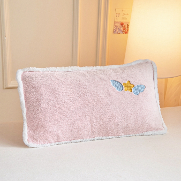 91家纺网 家纺一手货源 找家纺 御棉坊 2025新款艾尼绒多功能两用被套 天使小兔