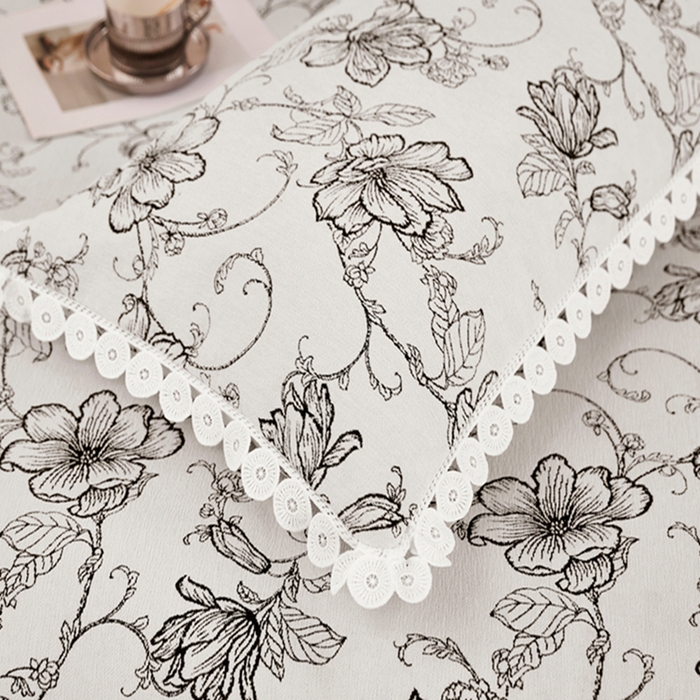 91家纺网 家纺一手货源 找家纺 （总）峻杨 2025新款高档雪尼尔大尺寸防滑床用床盖四季通用高级感可定制-遇见花开