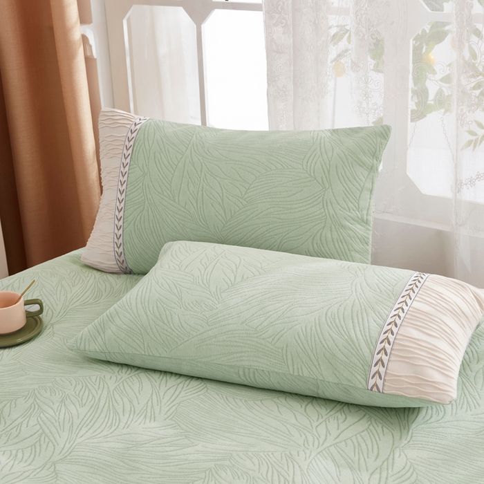 91家纺网 家纺一手货源 找家纺 （总）峻杨 2025新款床用床盖农村大炕单防滑耐磨柔软亲肤耐磨防滑可机洗炕盖-清馨梦圆