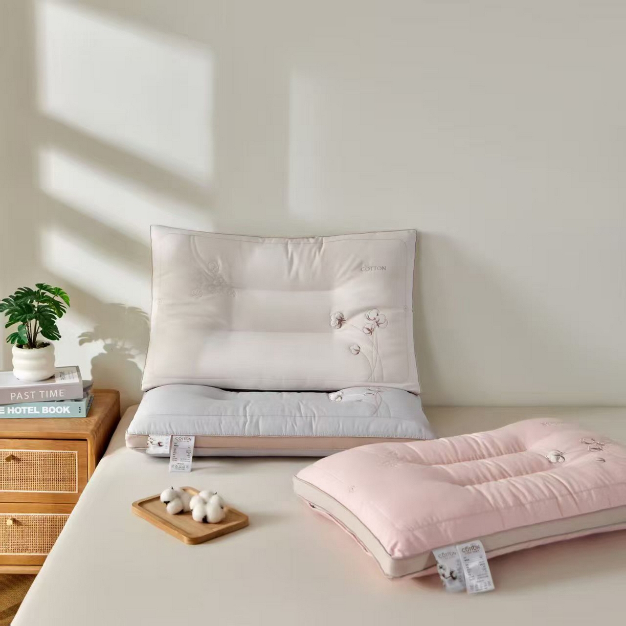 91家纺网 家纺一手货源 找家纺 糖果枕芯 2025新款零压舒睡SPA护颈枕枕头枕芯小棉花 小棉花-组合图