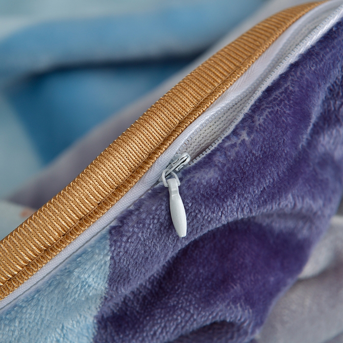 91家纺网 家纺一手货源 找家纺 韩秀2025新款金貂牛奶法莱绒床裙款四件套加厚保暖8.5斤金雕绒 欢乐颂