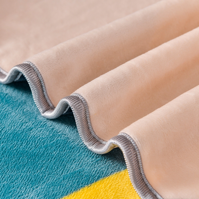 91家纺网 家纺一手货源 找家纺 韩秀2025新款金貂牛奶法莱绒床裙款四件套加厚保暖8.5斤金雕绒 自由空间