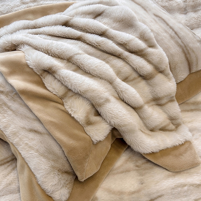 91家纺网 家纺一手货源 找家纺 若未家居 LOVEWE HOUSE 2025新款树纹年轮自然系丹麦貂A版350克B版240克全消光牛奶绒四件套-瓦伦（控价券后不低于358） 瓦伦 浅驼