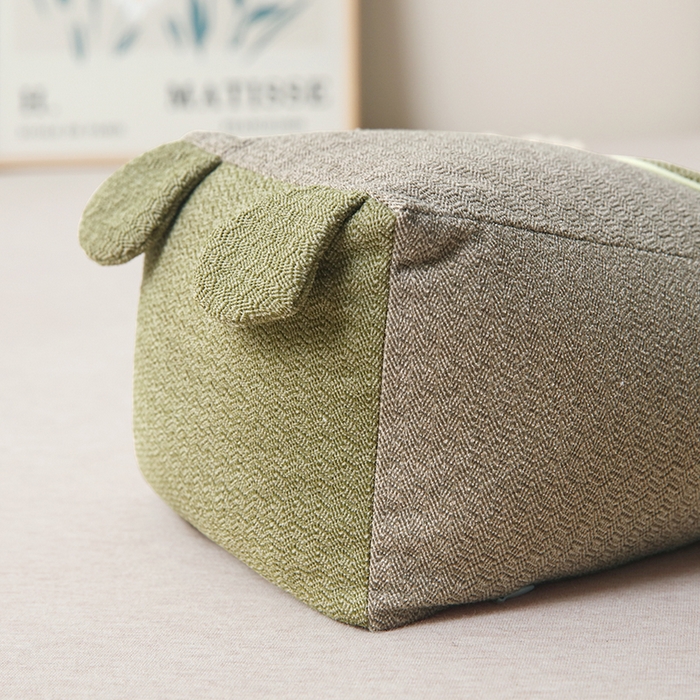 91家纺网 家纺一手货源 找家纺 全美家居 2025新款老虎枕荞麦枕枕头枕芯 老虎枕-素茸